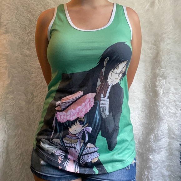 Black Butler Sebastian and Ciel Tank Top - Picture 1 of 1